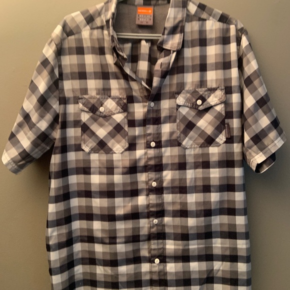 Merrell - Opti-Wick UPF 30+ - Lightweight Button Down Shirt - Picture 1 of 7